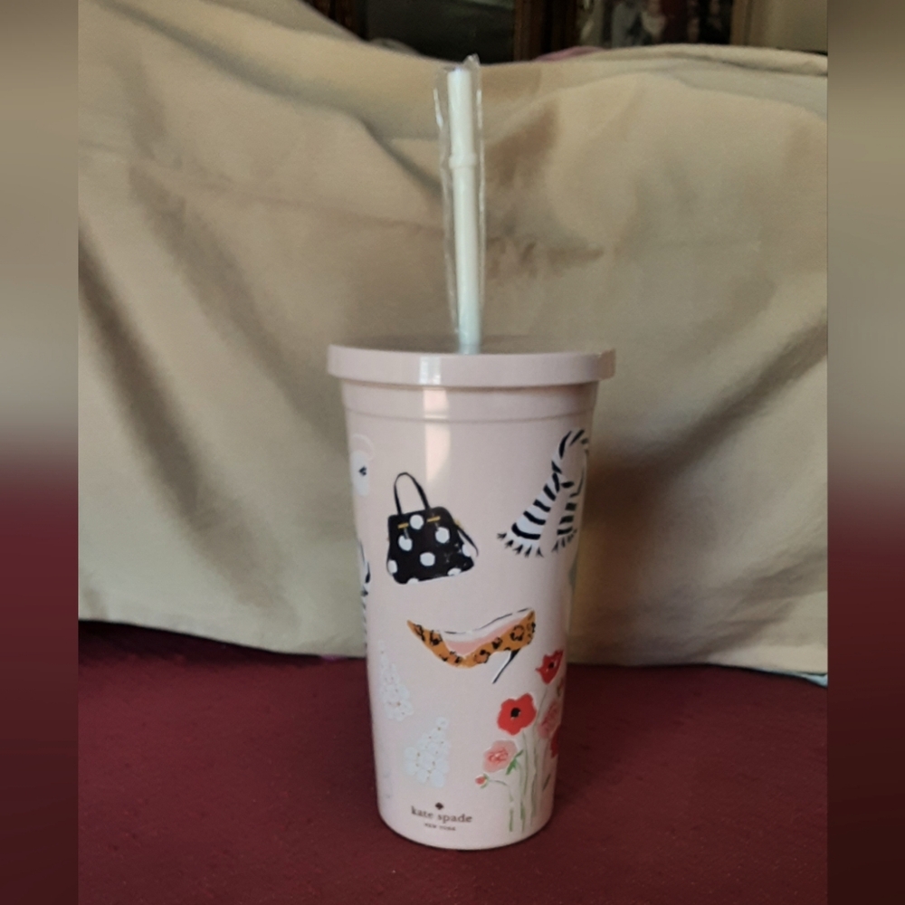 NEW RARE Kate Spade 18oz Tumbler